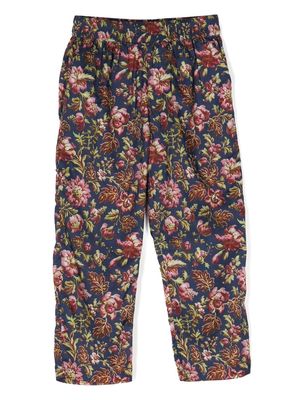 By Walid x Kindred floral-print trousers - Multicolour