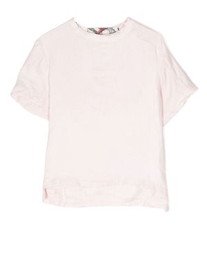 By Walid x Kindred round neck T-shirt - Pink