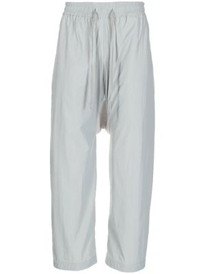 Byborre cropped colour-block track pants - Blue