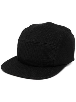 Byborre five-panel organic cotton cap - Black