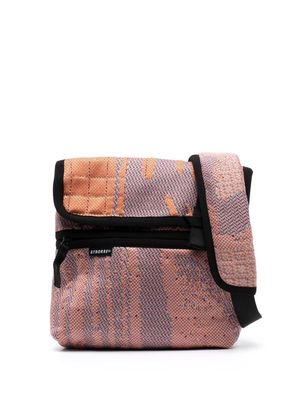 BYBORRE padded knit shoulder bag - Multicolour