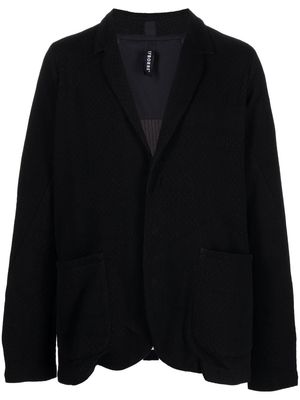 BYBORRE single-breasted tailored blazer - Black