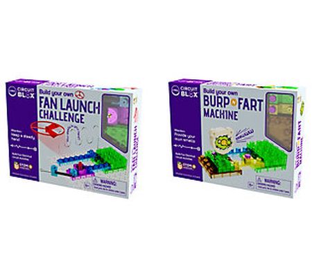 BYO Burp & Fart Machine & Fan Launch Challenge Combo Set