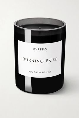 Byredo - Burning Rose Scented Candle, 240g - Black