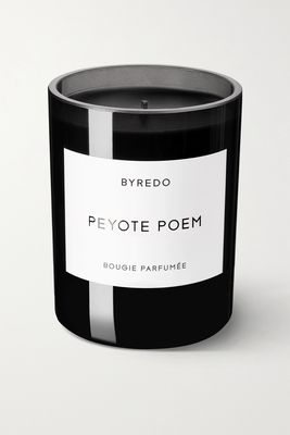 Byredo - Peyote Poem Scented Candle, 240g - Black