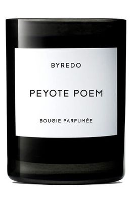 BYREDO Peyote Poem Scented Candle