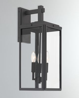 Byron 3-Light Outdoor Wall Mount