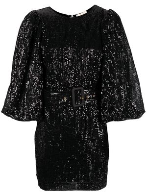 byTiMo sequin-embellished mini dress - Black