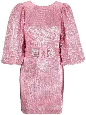 byTiMo sequin-embellished mini dress - Pink