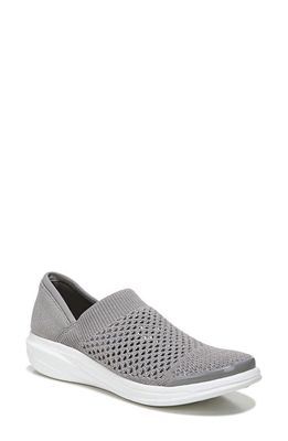 BZees Charlie Knit Slip-On Shoe in Grey Shadow