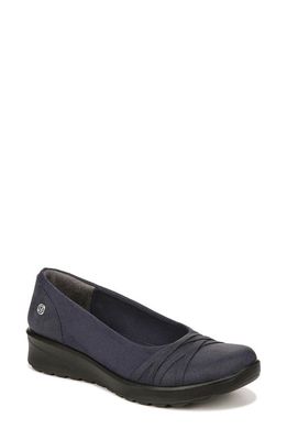 BZees Goody Slip-On Shoe - Wide Width Available in Navy
