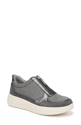 BZees Winner Sneaker in Grey Textured Fabric 