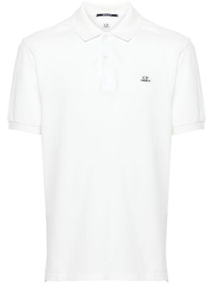 C.P. Company 24/1 cotton polo shirt - White