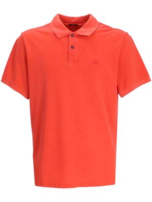 C.P. Company 24/1 piqué cotton polo shirt - Orange