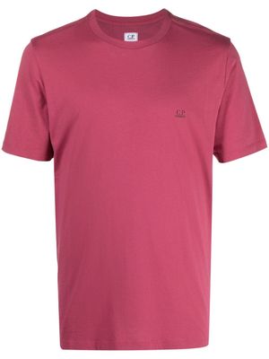 C.P. Company 30/1 Goggles-print cotton T-shirt - Pink