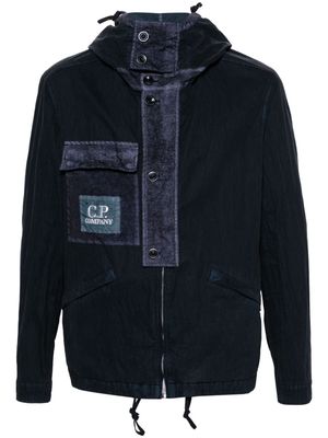 C.P. Company 50 Fili Gum hooded jacket - Blue