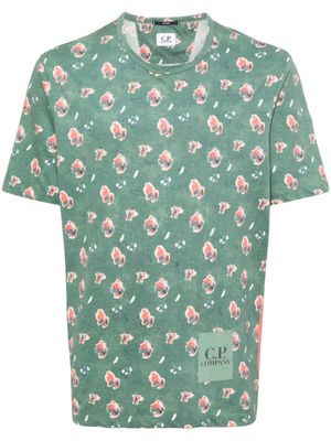 C.P. Company abstract-print T-shirt - Green