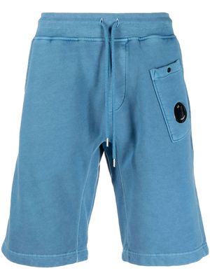 C.P. Company Brushed Fleece shorts - Blue