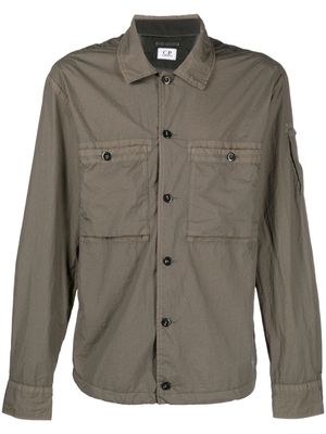 C.P. Company button down lightweight jacket - Green