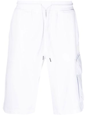 C.P. Company cargo-pocket cotton shorts - White