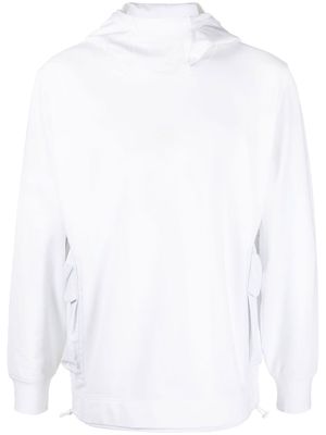 C.P. Company cargo-pocket high-neck hoodie - White