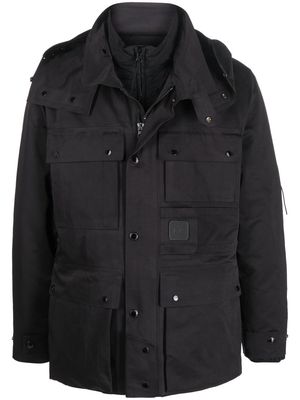 C.P. Company cargo-pocket zipped jacket - Black