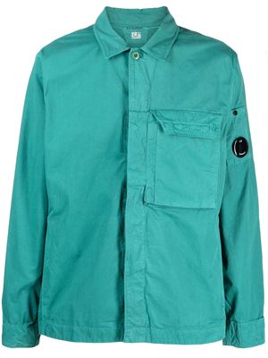 C.P. Company chest-pocket cotton shirt - Green