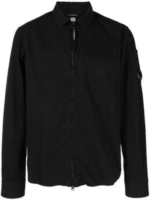 C.P. Company chest-pocket shirt jacket - Black