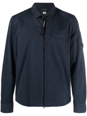 C.P. Company chest-pocket shirt jacket - Blue