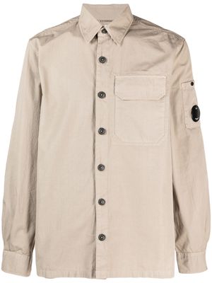 C.P. Company chest-pocket shirt jacket - Neutrals