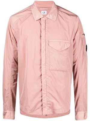 C.P. Company Chrome-R Lens-detail shirt jacket - Pink