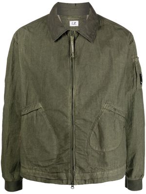 C.P. Company classic-collar bomber jacket - Green