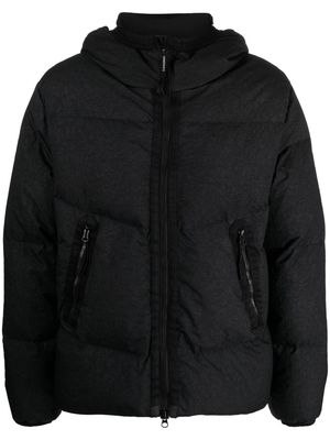 C.P. Company Co-Ted Goggle down jacket - Black