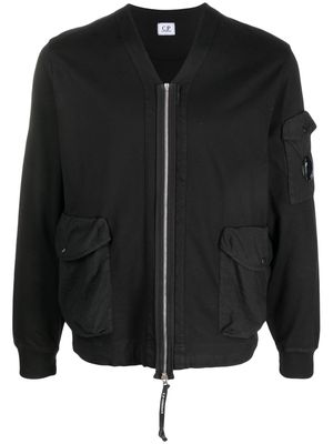 C.P. Company cotton bomber jacket - Black