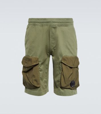 C.P. Company Cotton jersey cargo shorts