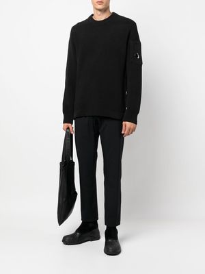 C.P. Company cotton-knit jumper - Black