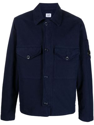 C.P. Company cotton shirt jacket - Blue