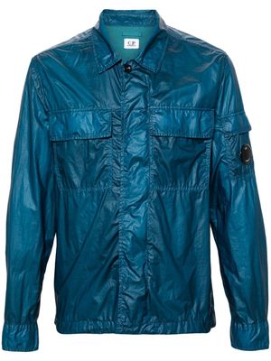 C.P. Company CS II Lens-detailed jacket - Blue