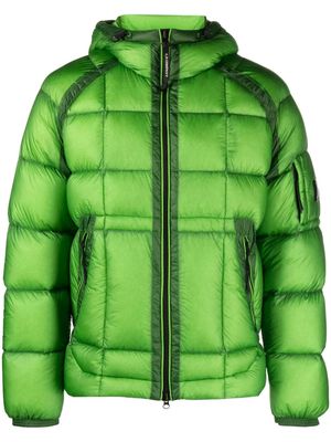 C.P. Company D. D. Shell hooded down jacket - Green