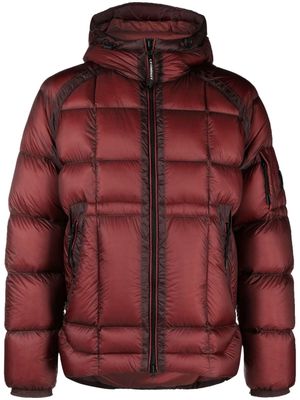 C.P. Company D. D. Shell hooded down jacket - Red