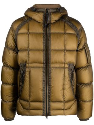 C.P. Company D.D Shell hooded quilted jacket - Brown