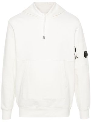 C.P. Company Diagonal Raised hoodie - White