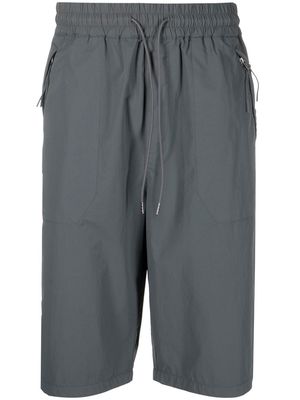 C.P. Company drawstring-waist three-pocket Bermuda shorts - Grey