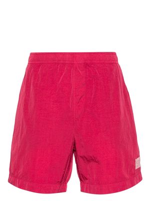 C.P. Company Eco-Chrome R swim shorts - Red