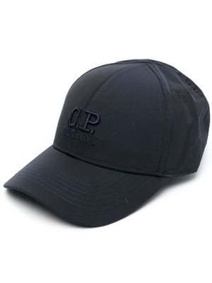 C.P. Company embroidered-logo cap - Blue