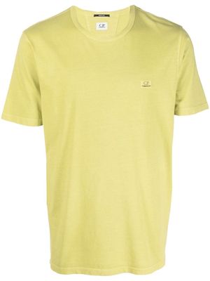 C.P. Company embroidered-logo detail T-shirt - Green