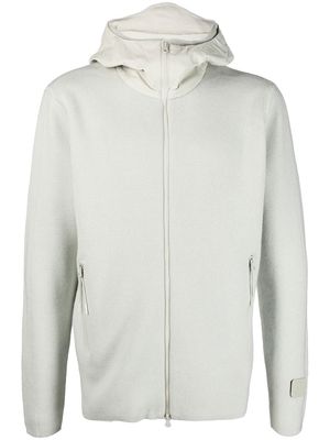 C.P. Company felted-wool zipped jacket - Grey