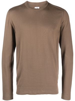 C.P. Company fine-knit cotton jumper - Brown