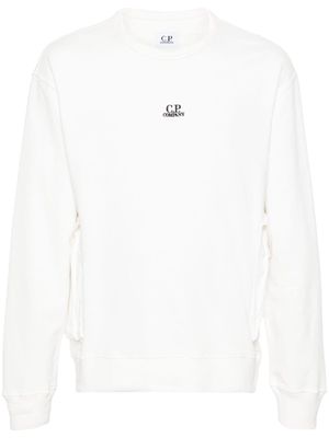 C.P. Company flap-pockets cotton sweatshirt - Neutrals