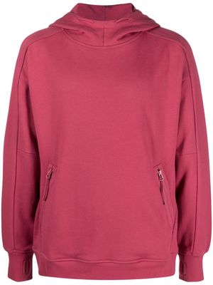 C.P. Company Goggles-detail cotton hoodie - Pink